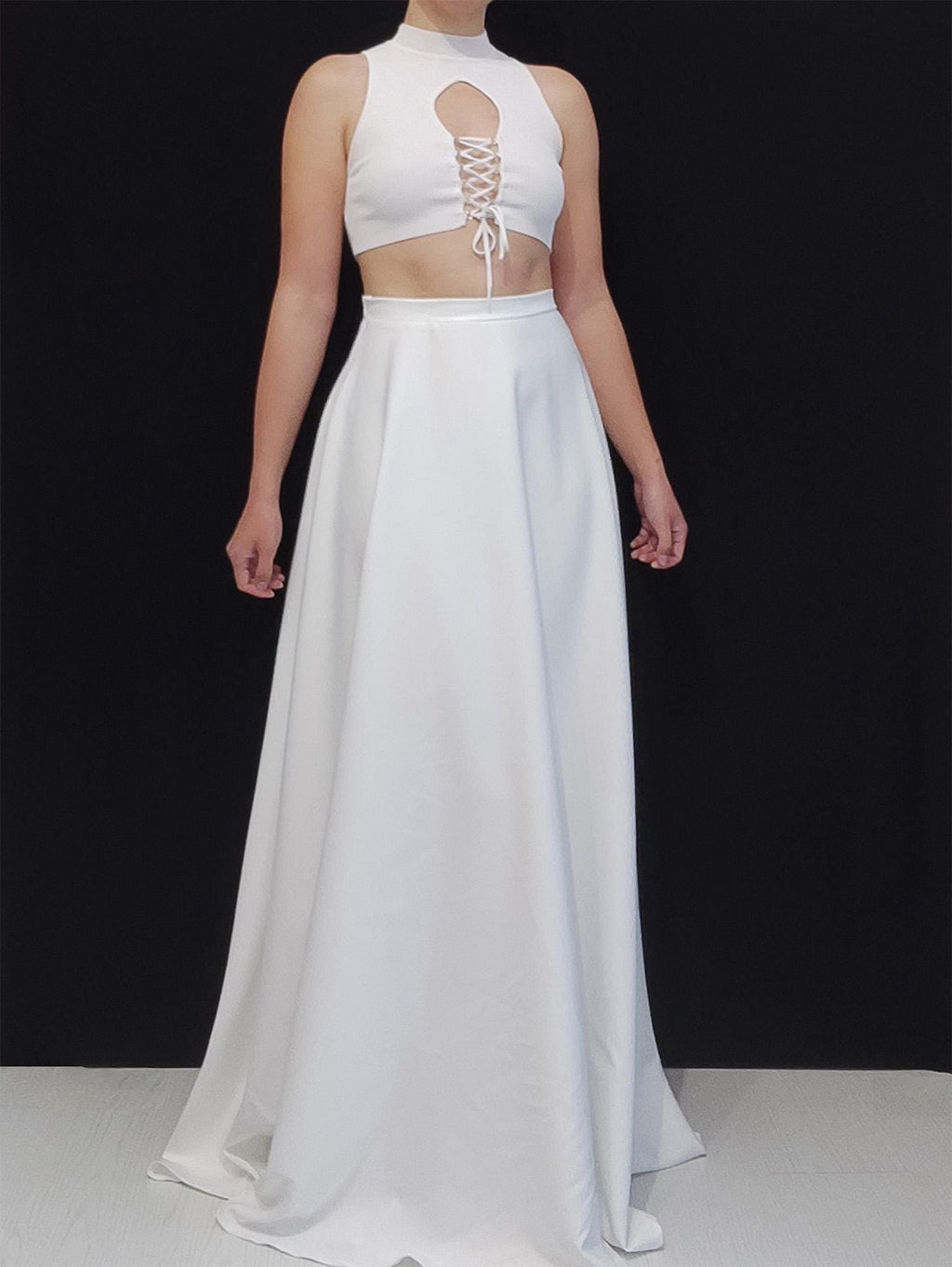 Floor Length Wedding or Evening Dress Skirt