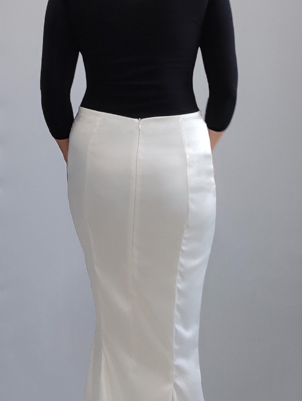 Mermaid Fishtail Wedding Skirt with Train