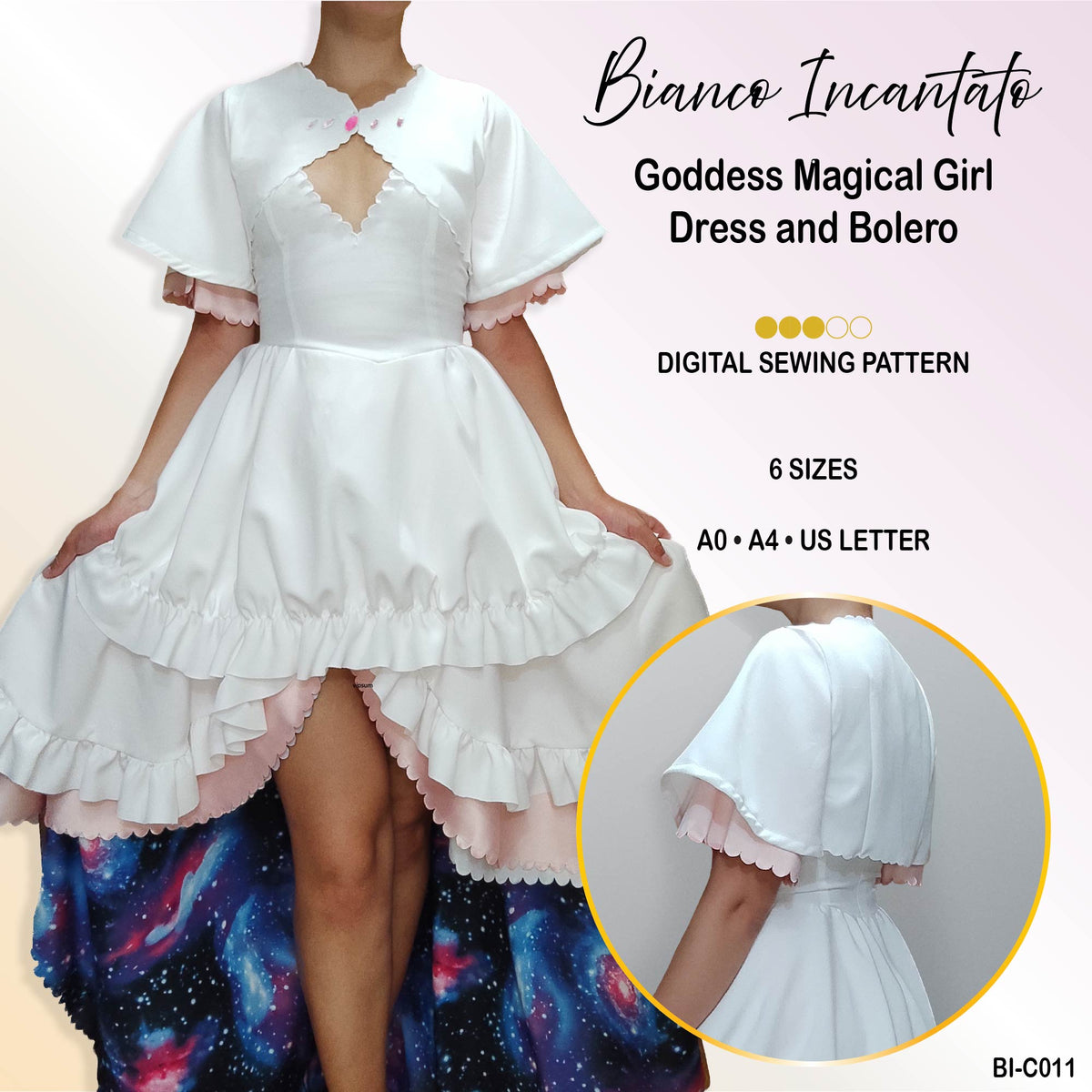 Goddess Magical Girl Dress and Bolero