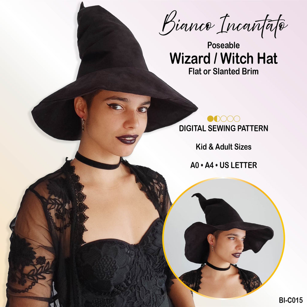 Wizard or Witch Hat - Kid & Adult Sizes