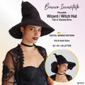 Wizard or Witch Hat - Kid & Adult Sizes