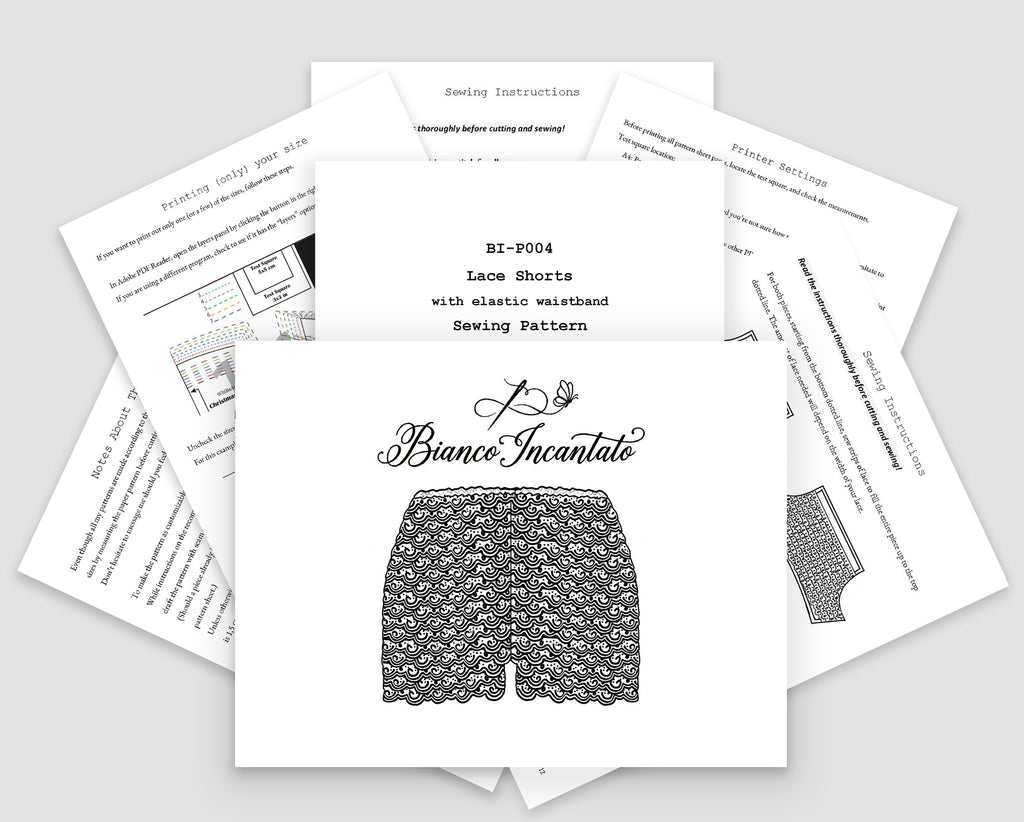 Summer Shorts with Lace