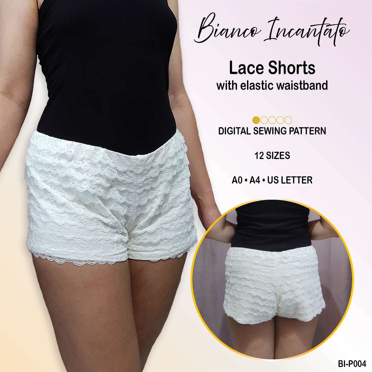 Summer Shorts with Lace