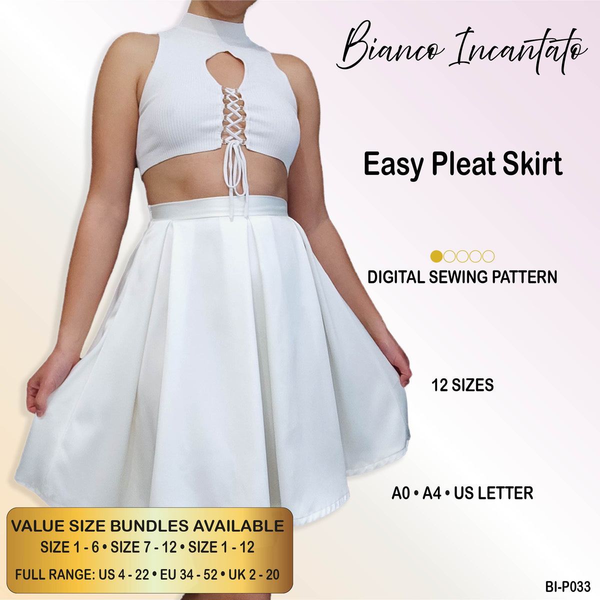 Easy Pleat Skirt