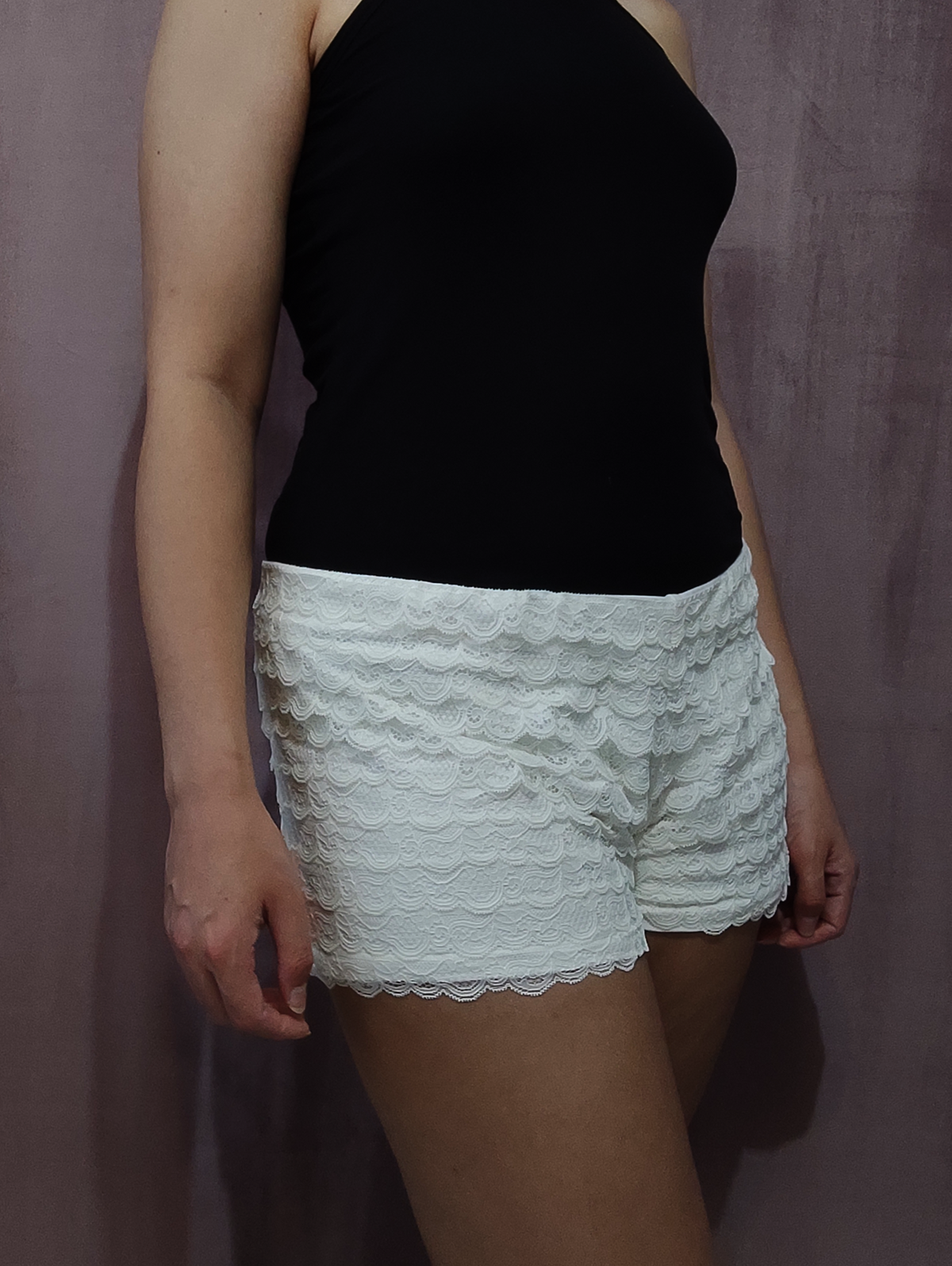 Summer Shorts with Lace