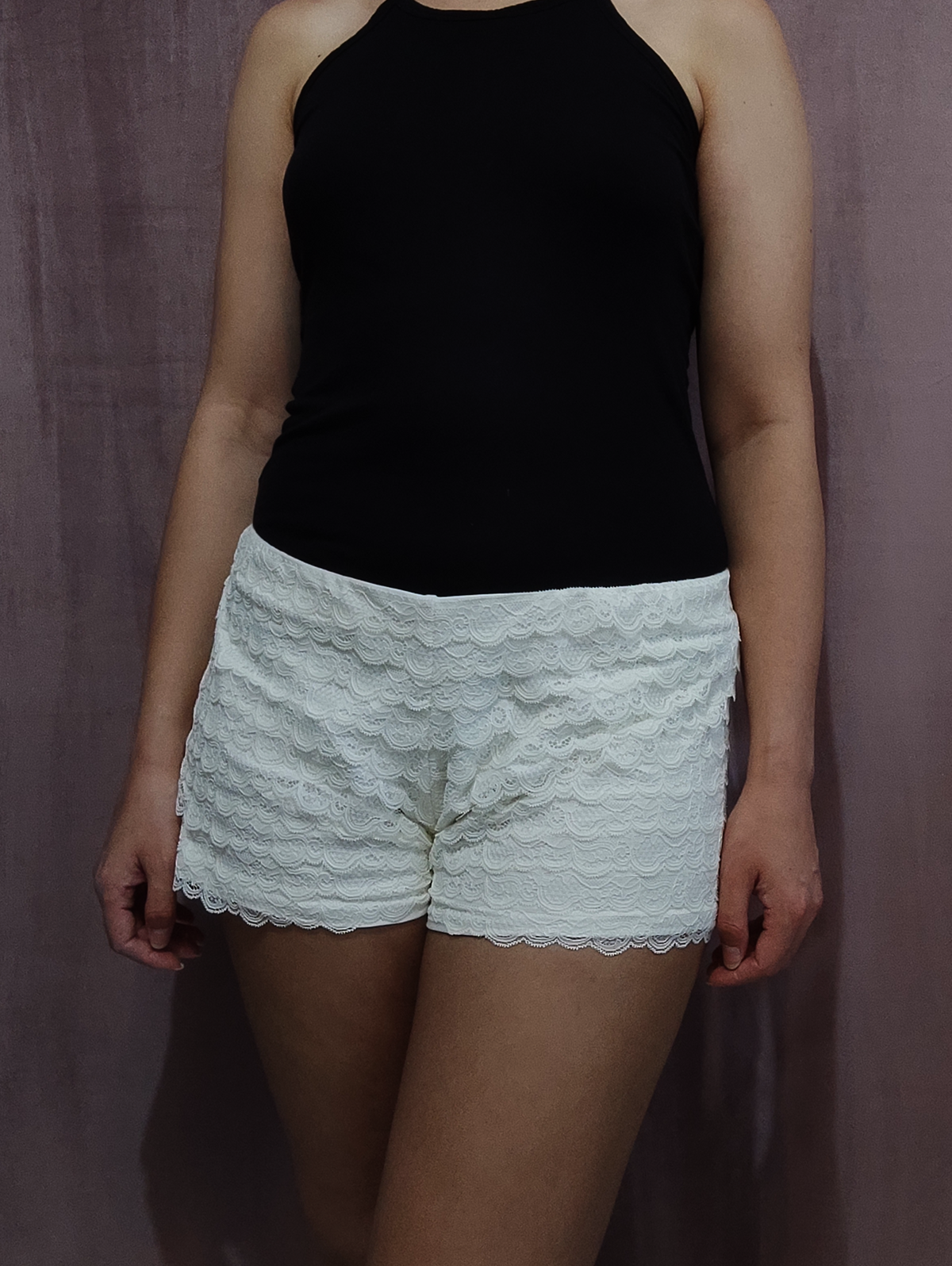 Summer Shorts with Lace