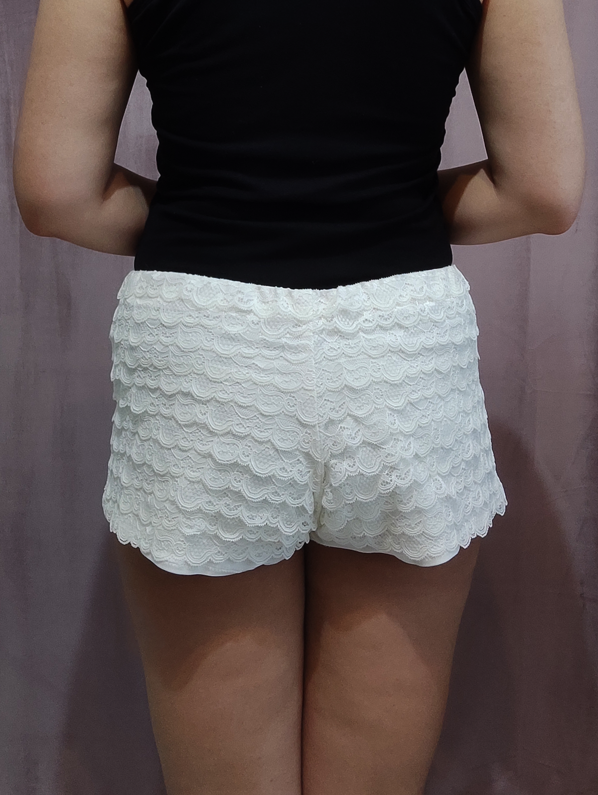 Summer Shorts with Lace