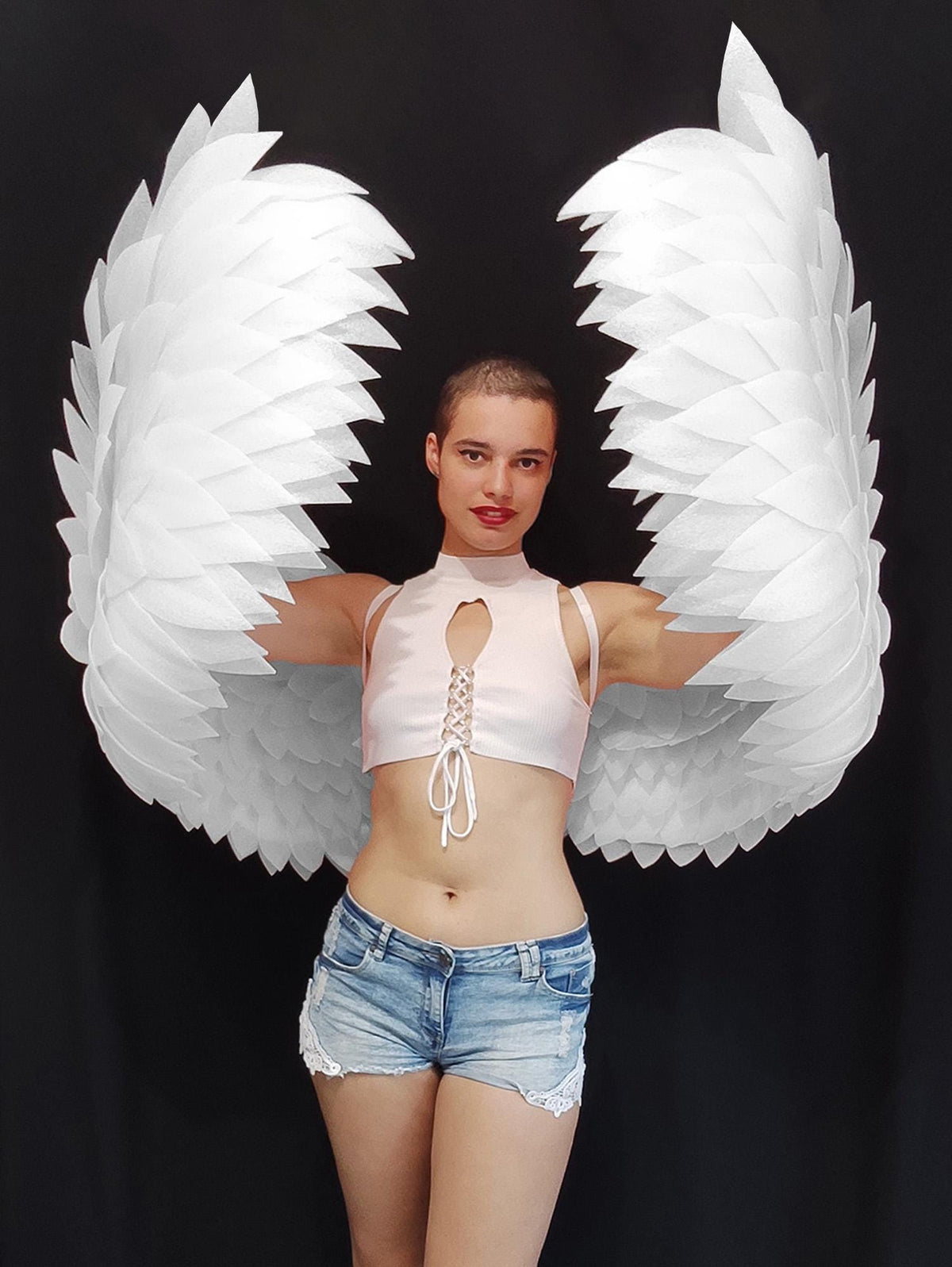 Angel Wings - One Size, Unisex Adults, No-Sew Template