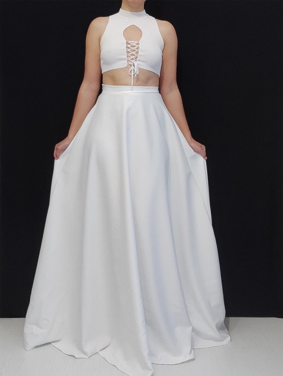Floor Length Wedding or Evening Dress Skirt