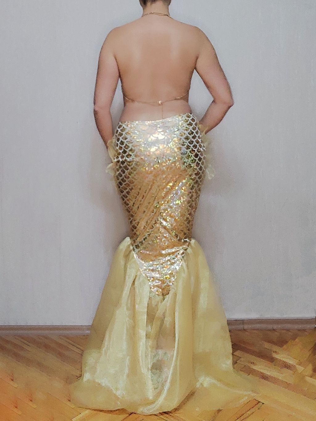 Walkable Mermaid Tail Skirt V1