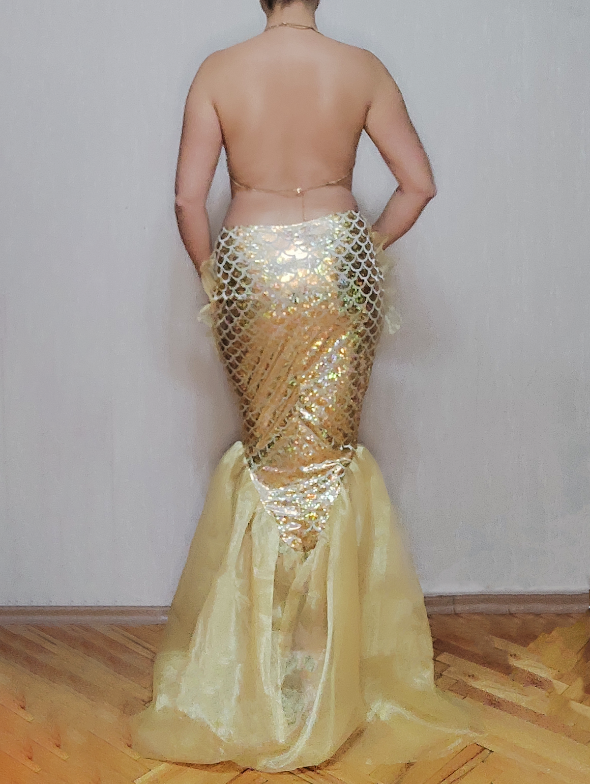 Walkable Mermaid Tail Skirt V1