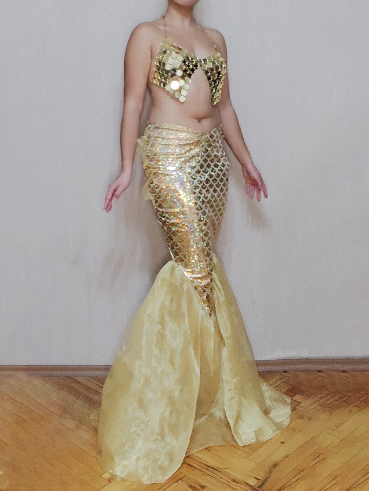 Walkable Mermaid Tail Skirt V1