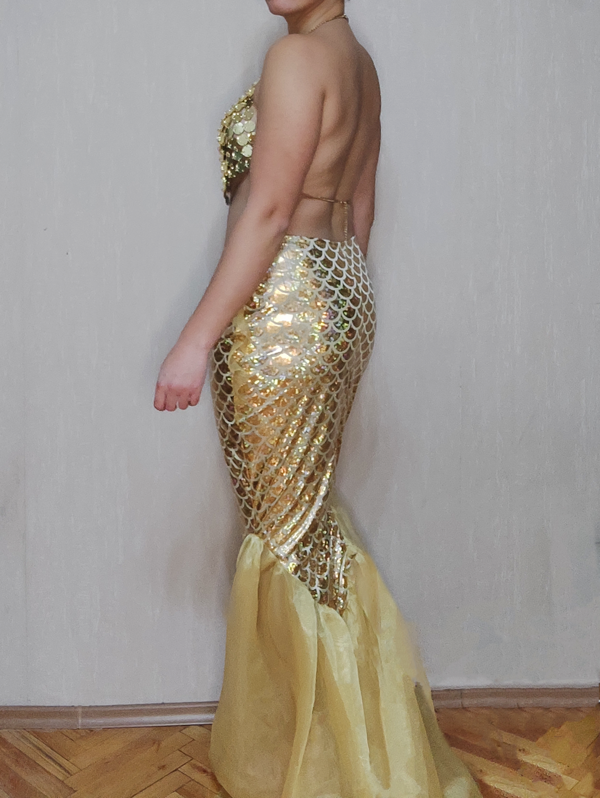 Walkable Mermaid Tail Skirt V1